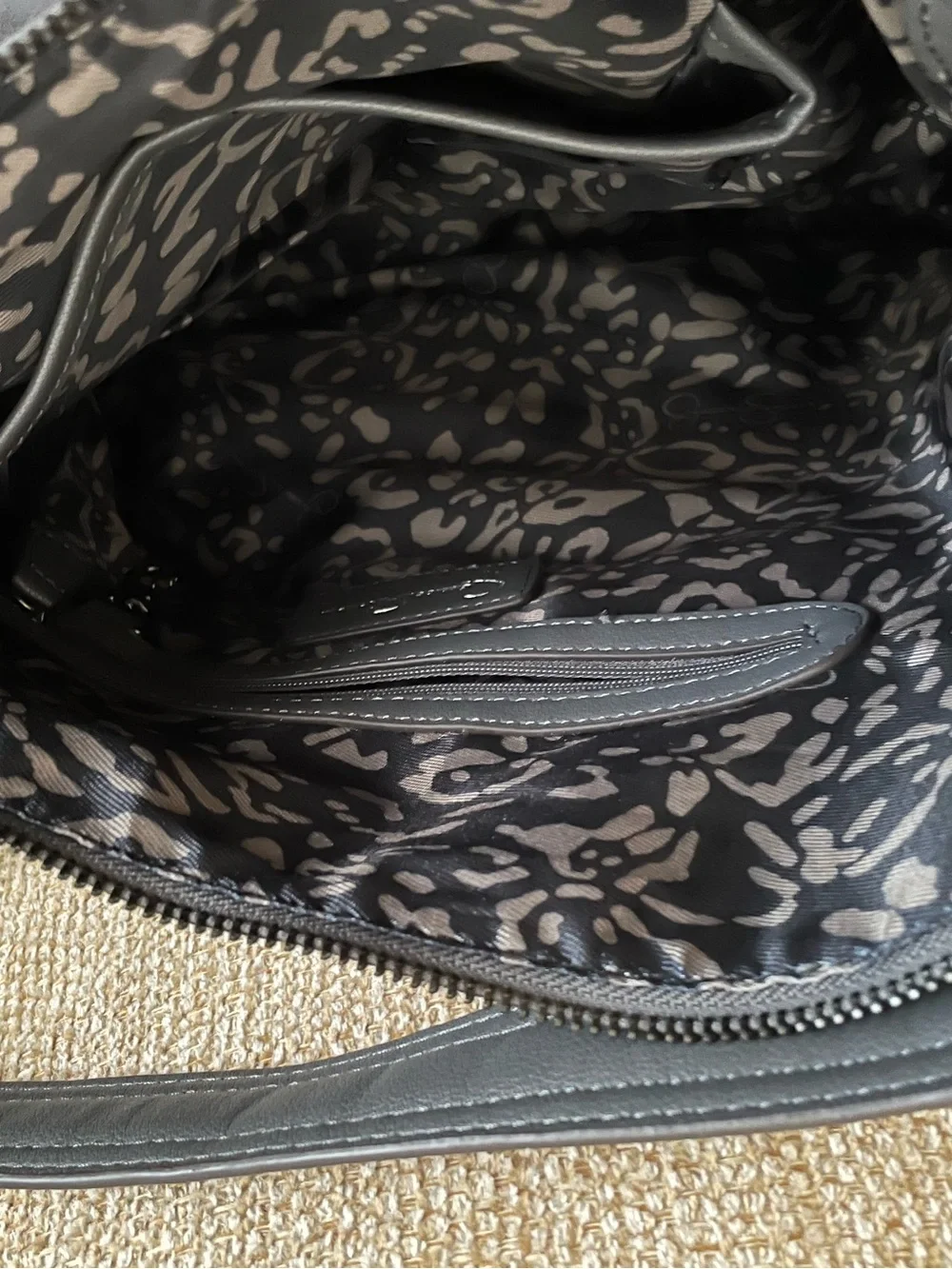 Gray Tassel Hobo Shoulder/Cross Body Bag - Women